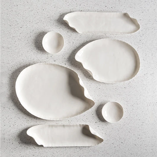 Ensemble à fondue Pivoine | Peony serving set