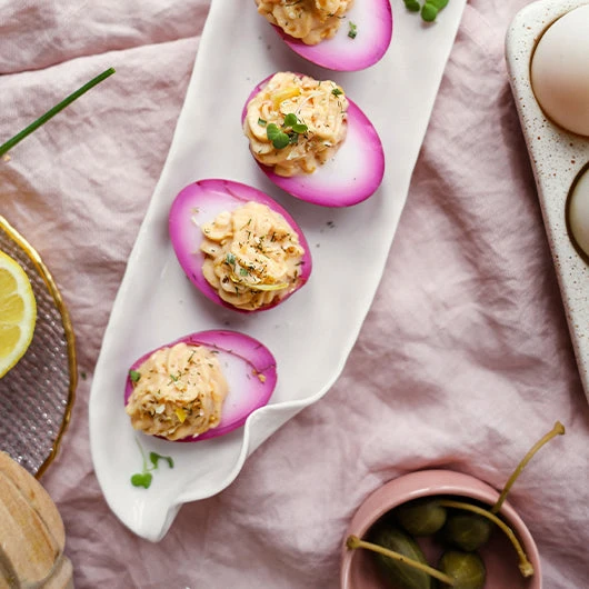 Assiette à hors d'oeuvre Ondulations | Waves hors-d'oeuvre plate