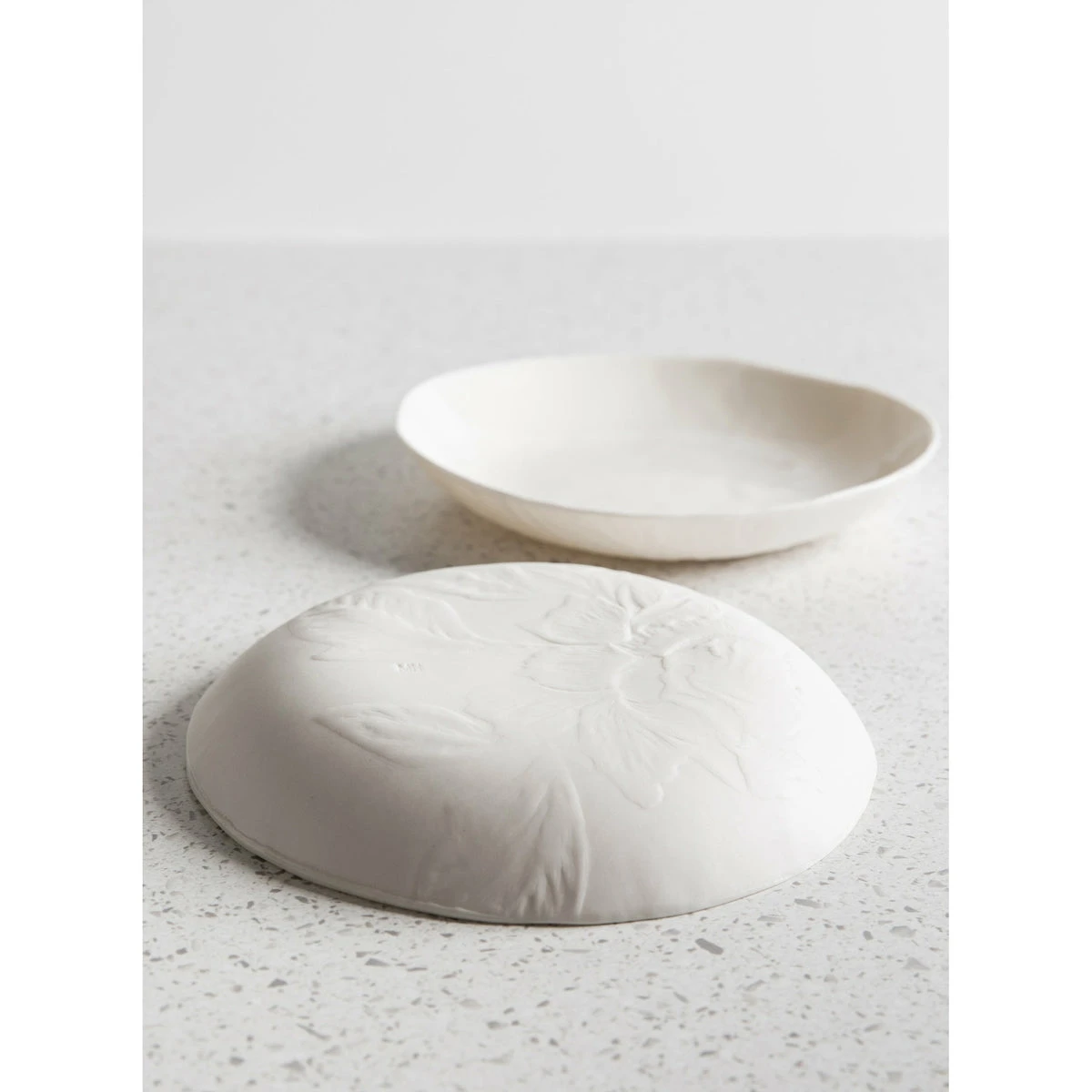 Paire d'assiettes à salade Pivoine | Pair of Peony salad dishes