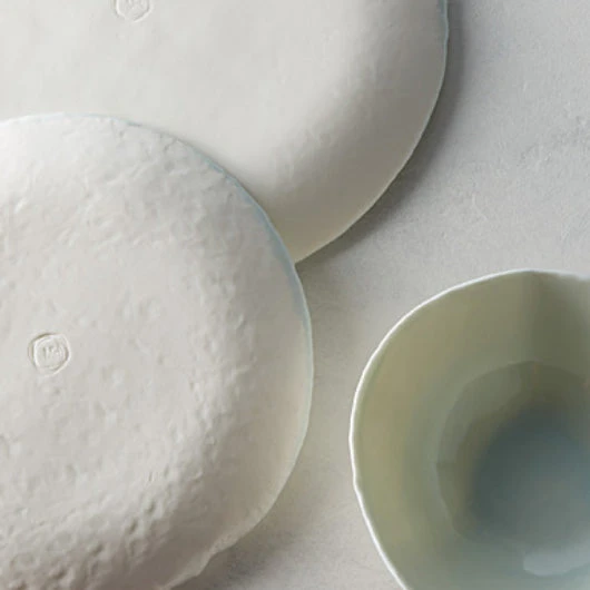 Petit plat façonné à la main Ondulations | Waves small handmade dish