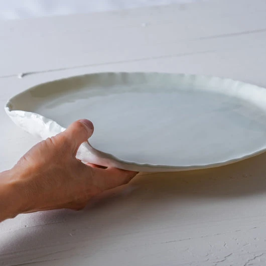 Plat de service Ondulations | Waves serving dish