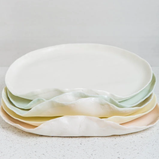 Plat de service Ondulations | Waves serving dish