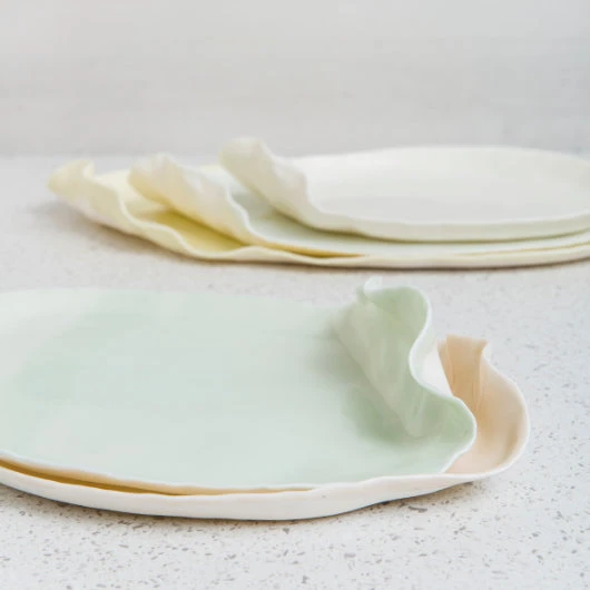 Plateau Ondulations | Waves platter